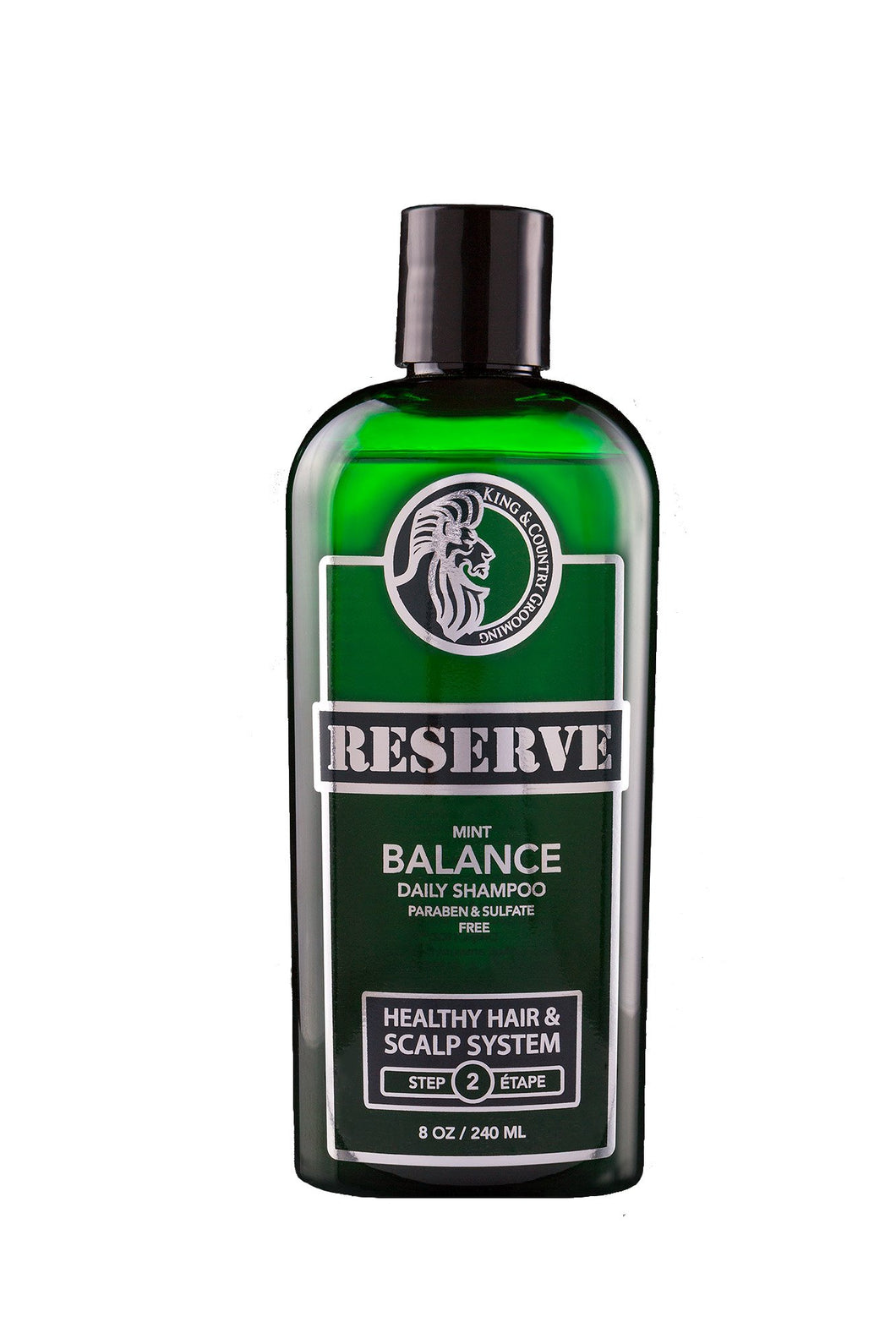 Reserve balance hair shampoo, daily mint scent shampoo