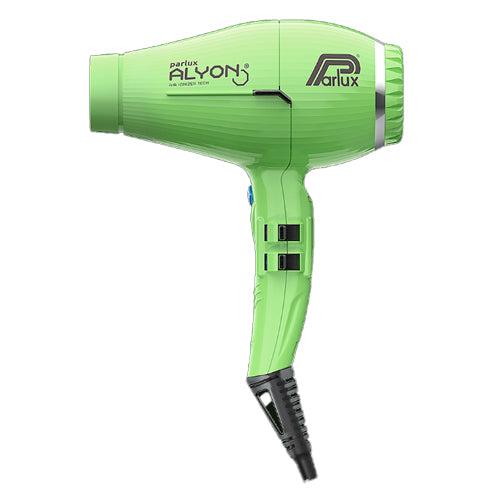 parlux hair dryer, parlux alyon green