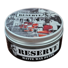 Load image into Gallery viewer, RESERVE Matte Wax Putty 1oz, 2oz, 8oz