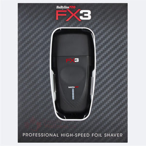 Babyliss Pro FX3 Foil Shaver (Black)