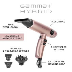 Gamma+ X-Hybrid Hair Dryer