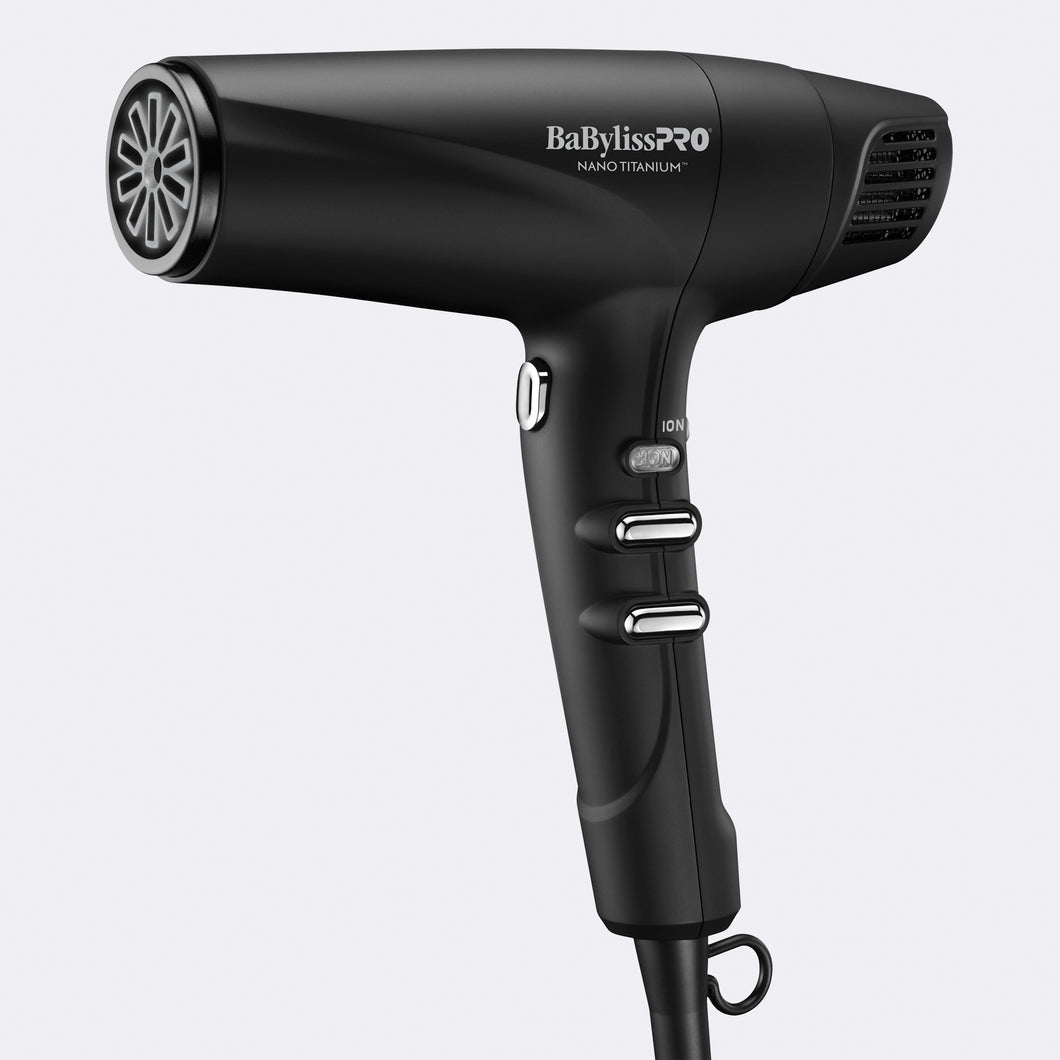BaBylissPRO Nano Titanium Dual Ionic High-Speed Hair Dryer