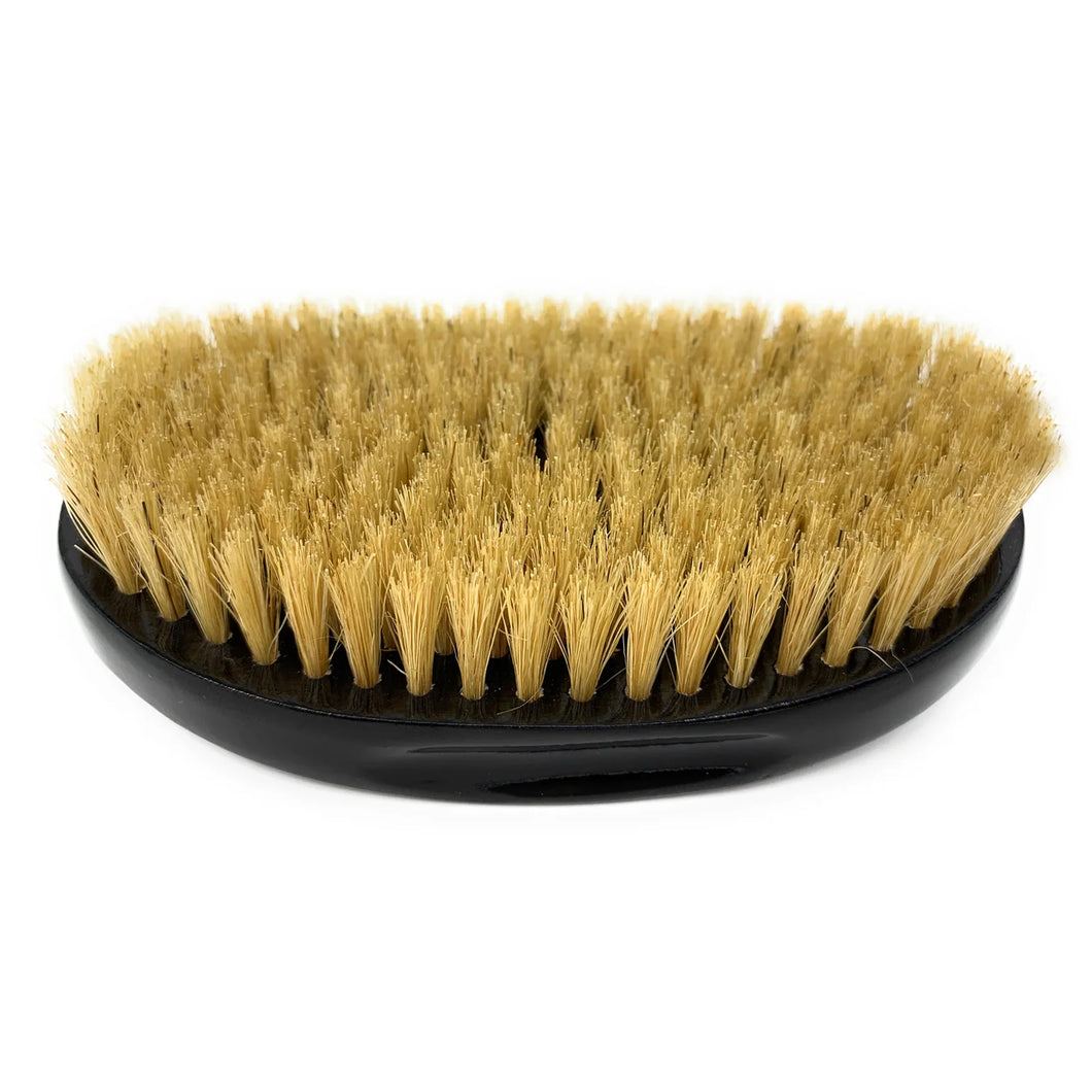 Scalpmaster Curved Oval Palm Boar Bristle Brush